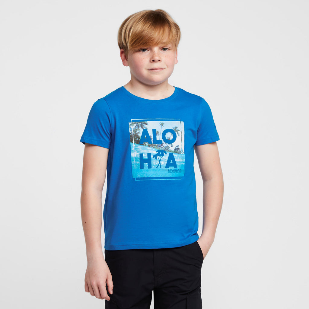 Childs Bosley V T-Shirt Imperial Blue