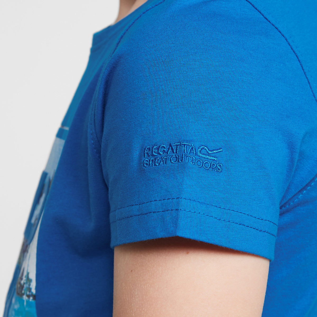 Childs Bosley V T-Shirt Imperial Blue