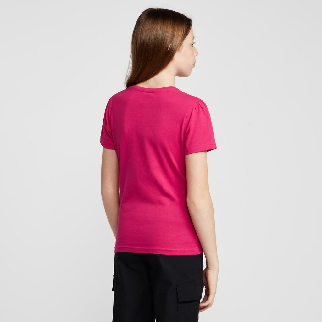 Childs Bosley V T-Shirt Pink Fusion