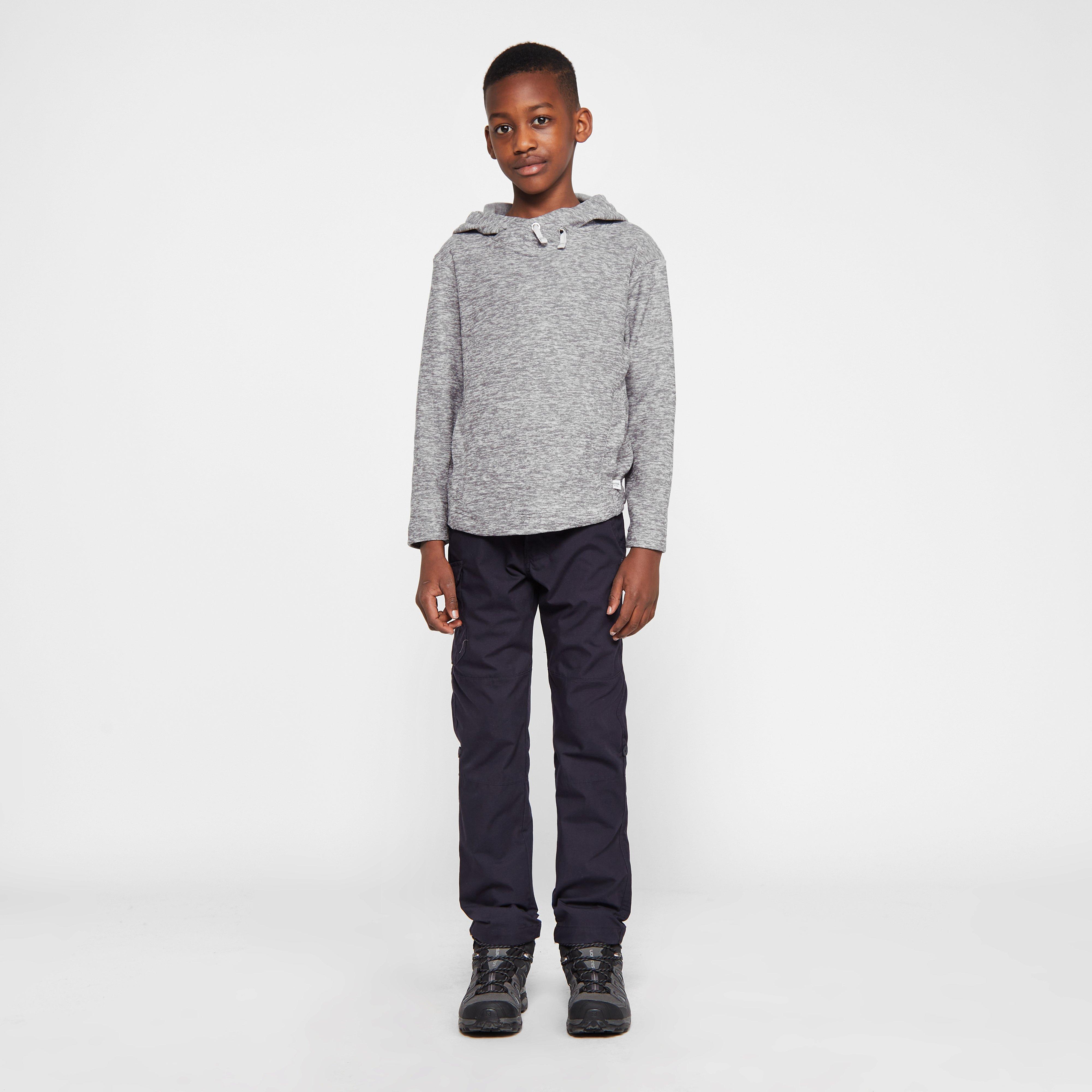 Kids Kacie Hooded Fleece Cyberspace Marl