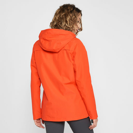 Womens Bayarma Waterproof Jacket Orange