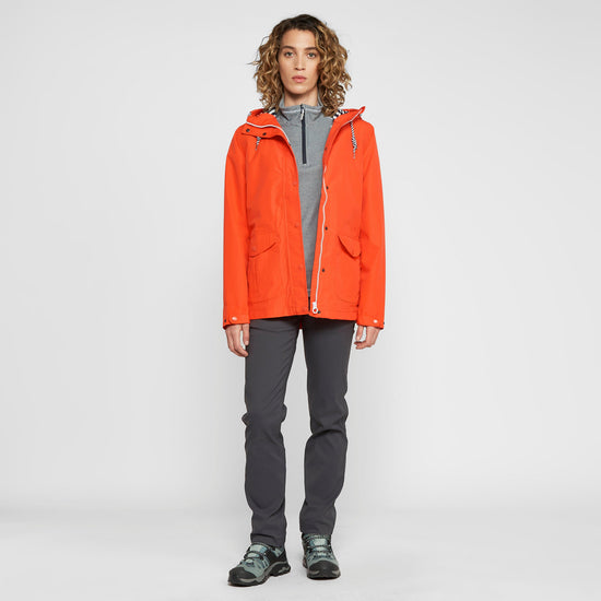 Womens Bayarma Waterproof Jacket Orange