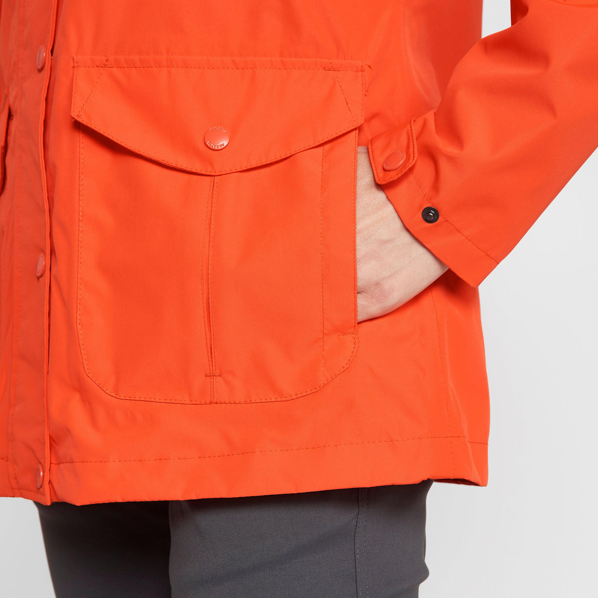 Womens Bayarma Waterproof Jacket Orange