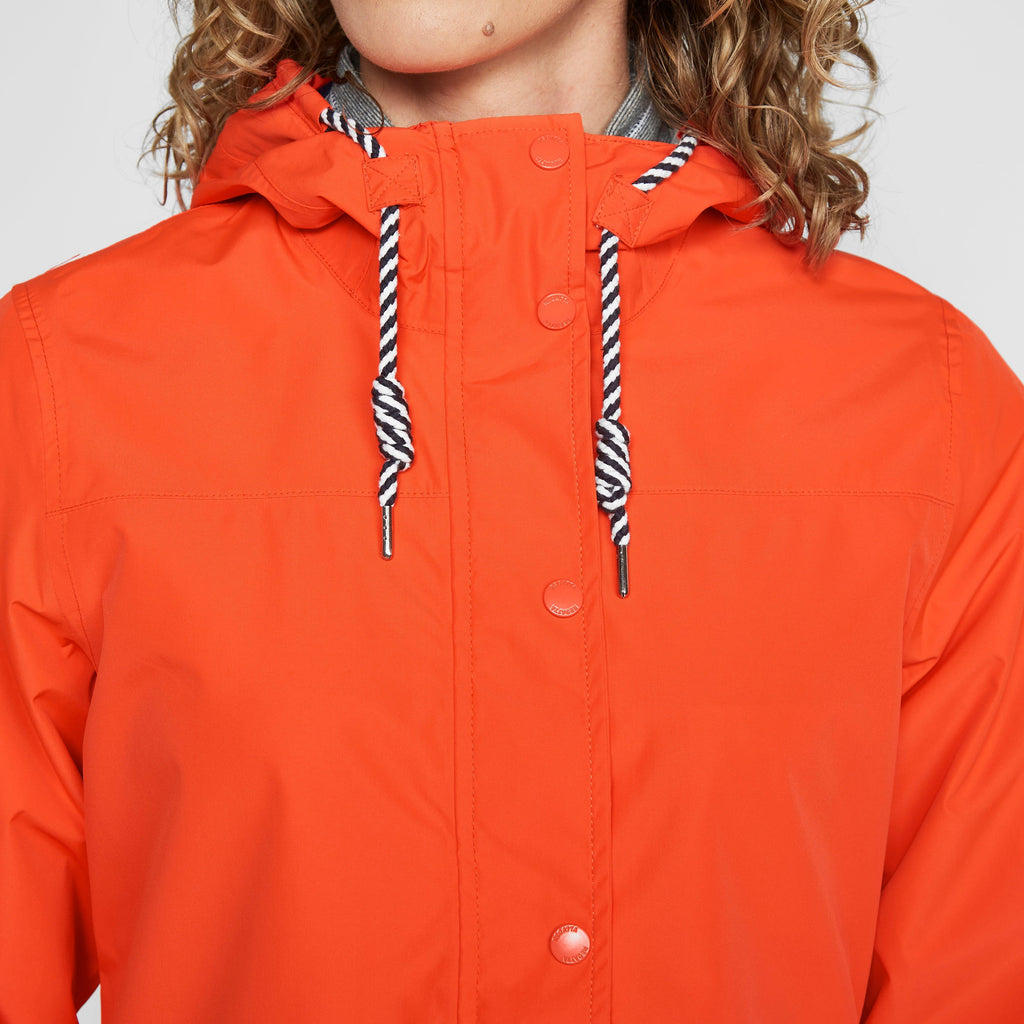Womens Bayarma Waterproof Jacket Orange
