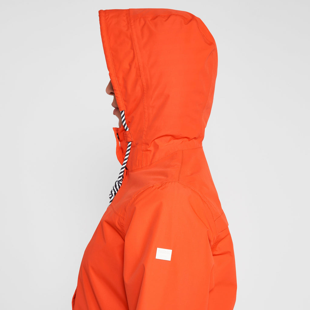 Womens Bayarma Waterproof Jacket Orange