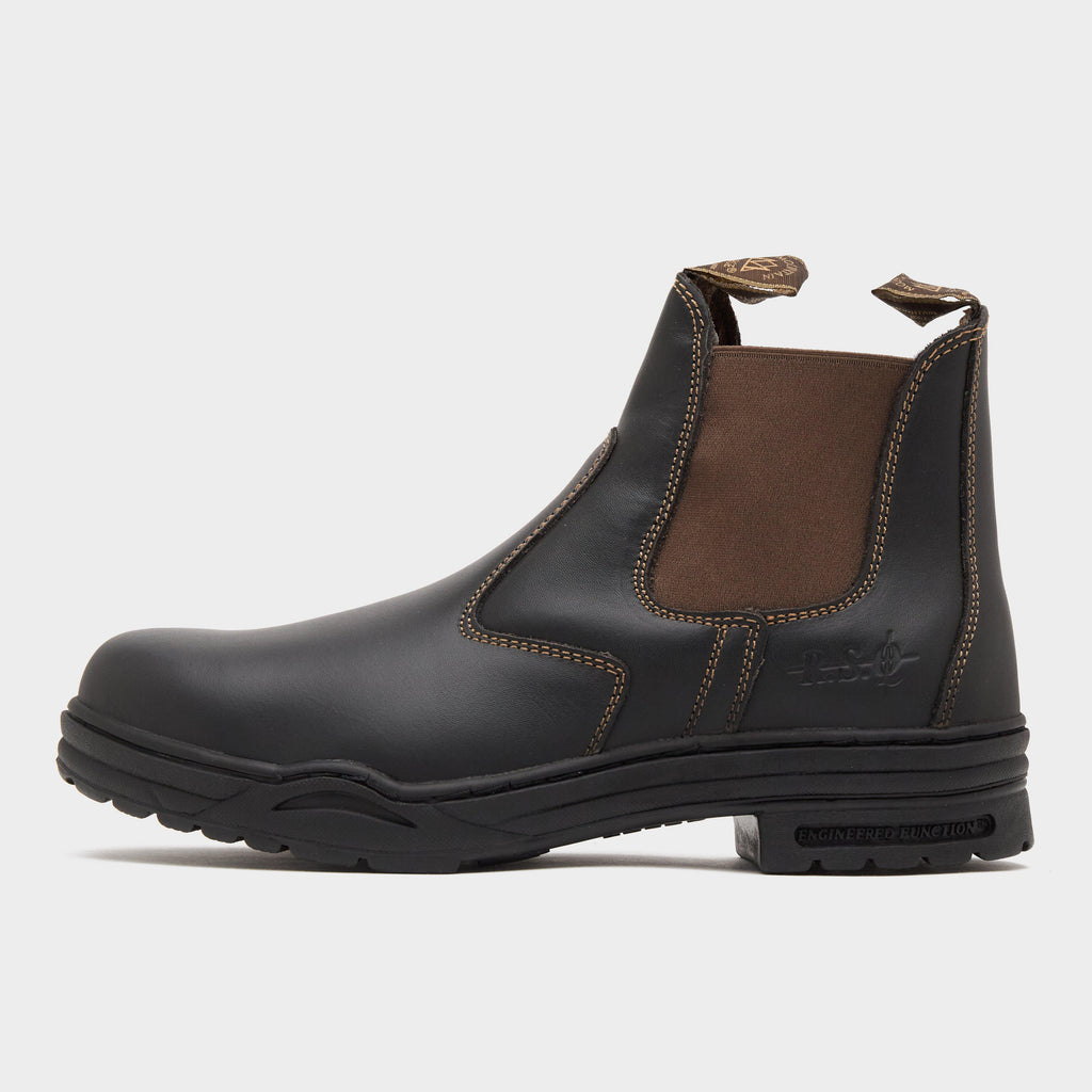 Mens Protective Jodhpur Boots Brown