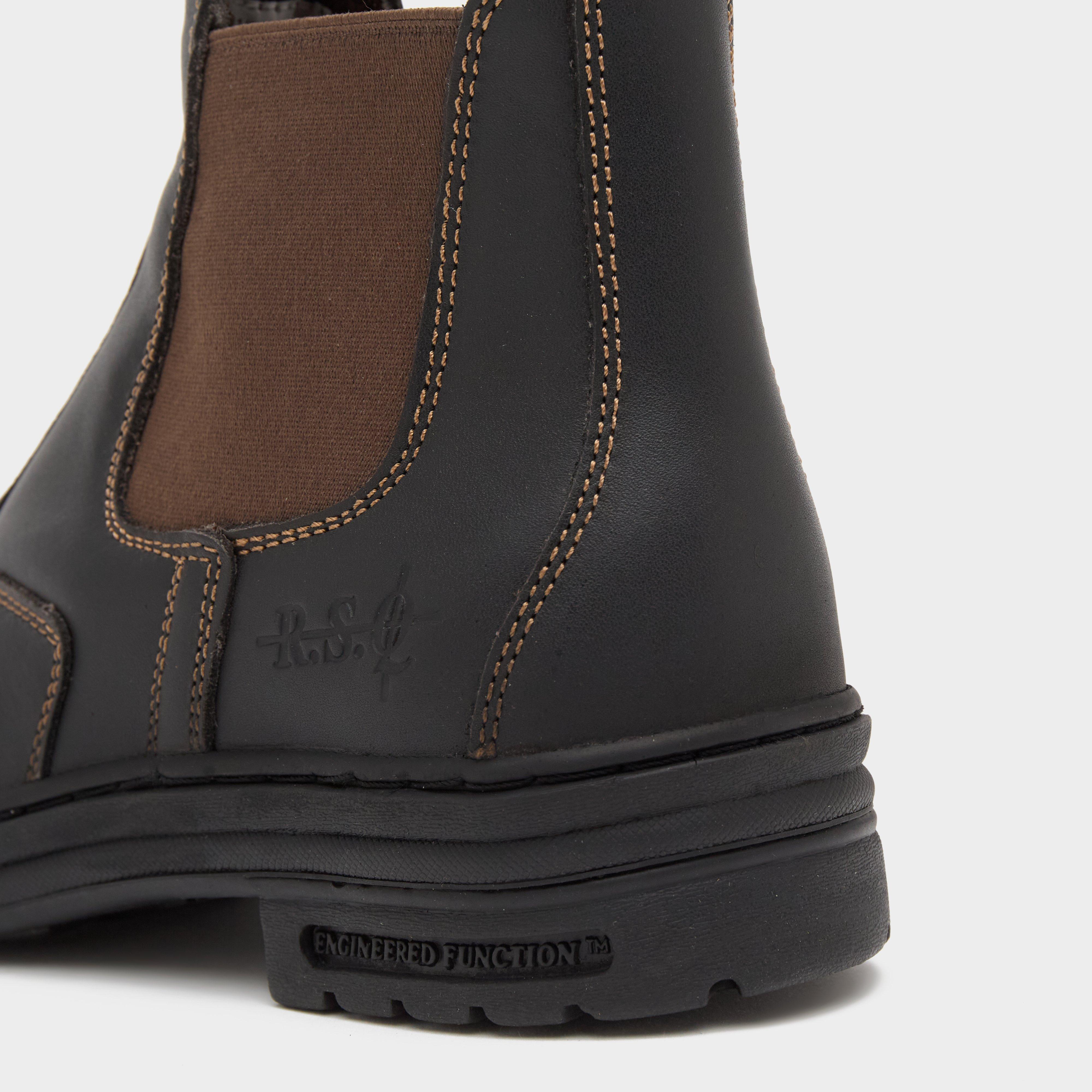 Mens Protective Jodhpur Boots Brown