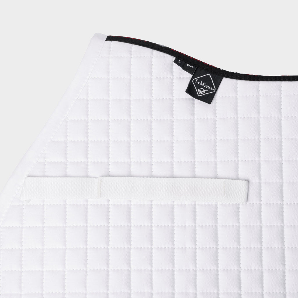 Cotton GP Saddle Pad White
