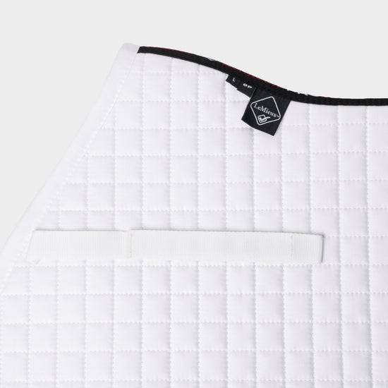 Cotton GP Saddle Pad White