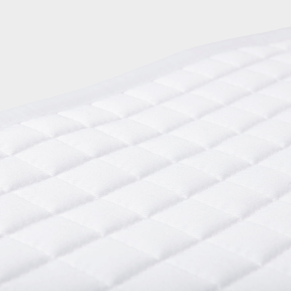 Cotton GP Saddle Pad White