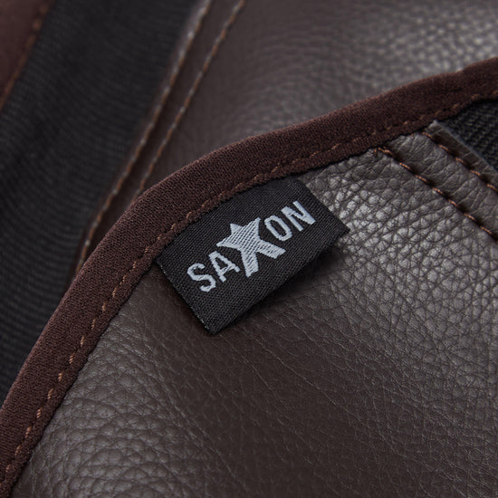 Adults Equileather Half Chaps Brown