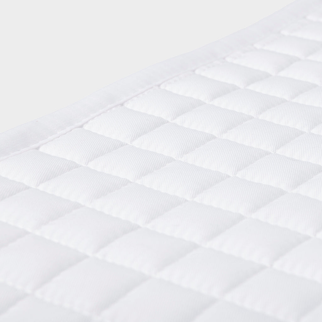 Cotton Dressage Saddle Pad Black