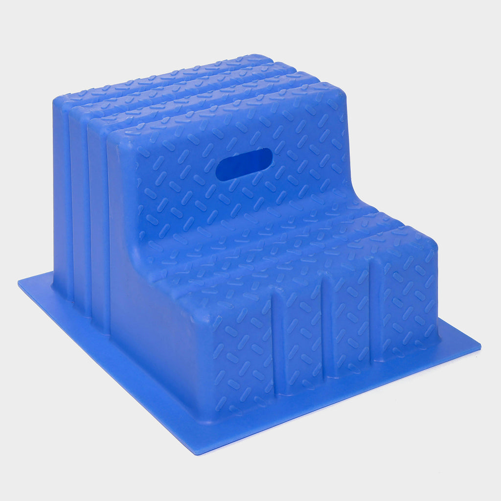 Standard 2 Step Mounting Block Blue
