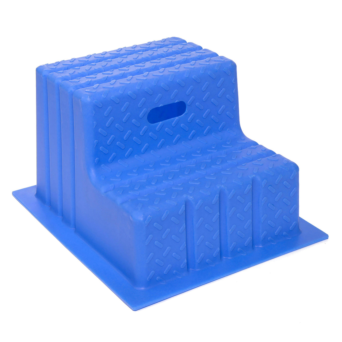 Standard 2 Step Mounting Block Blue