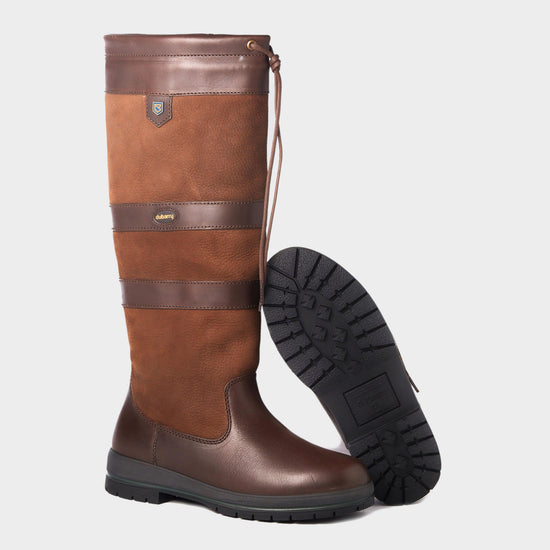 Mens Galway Country Boots Walnut