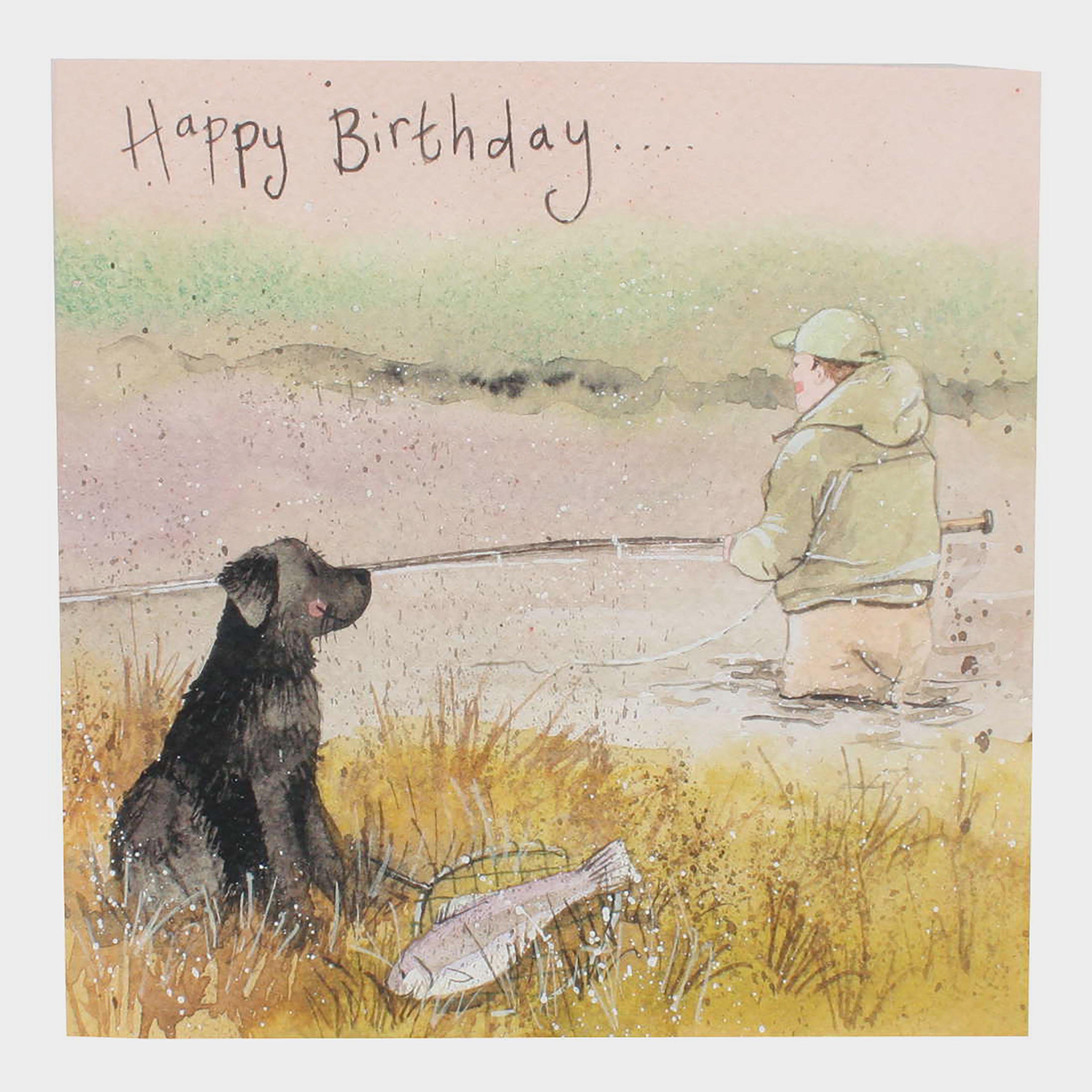 Square Birthday Card Catch of the Day