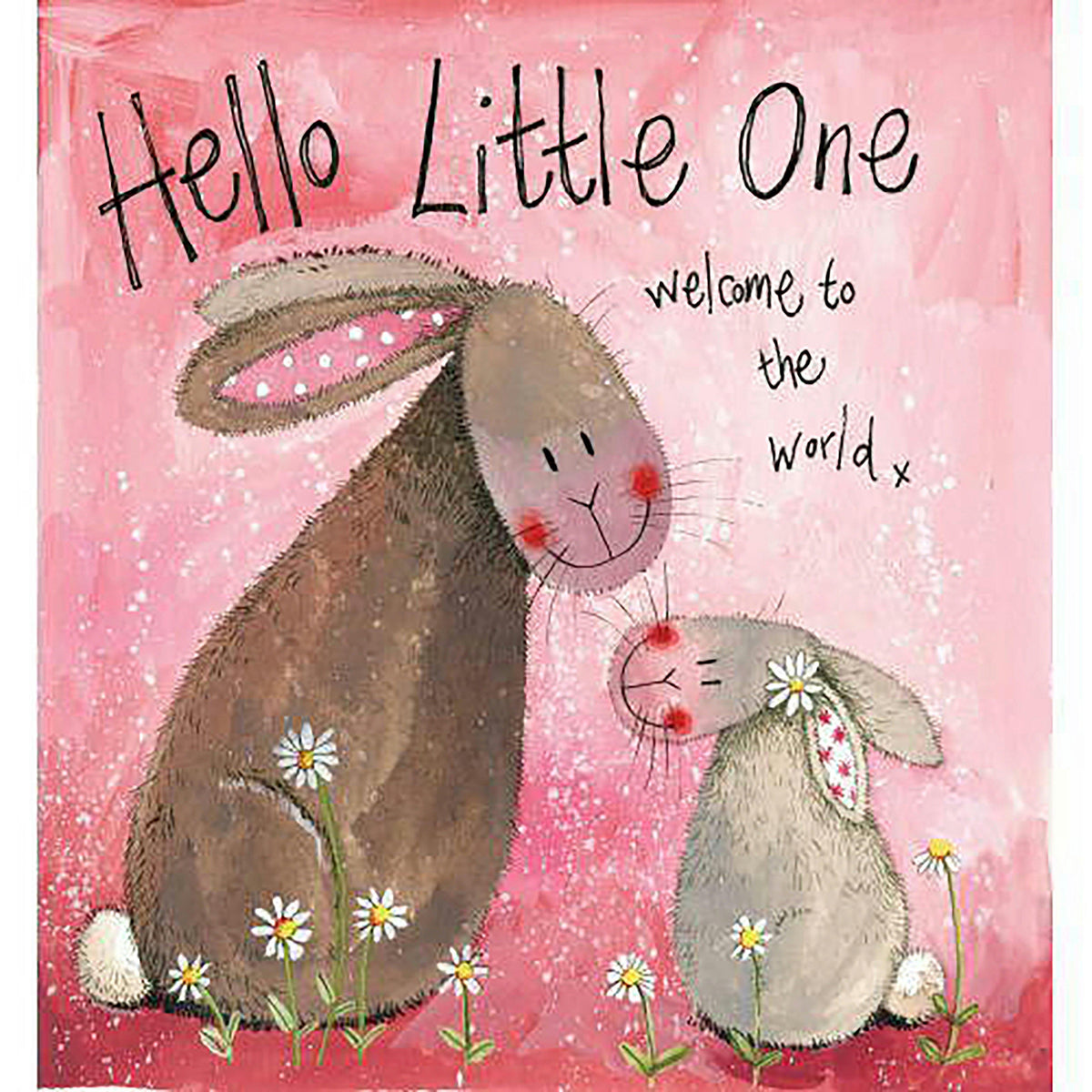 Square Occasion Card Little Girl
