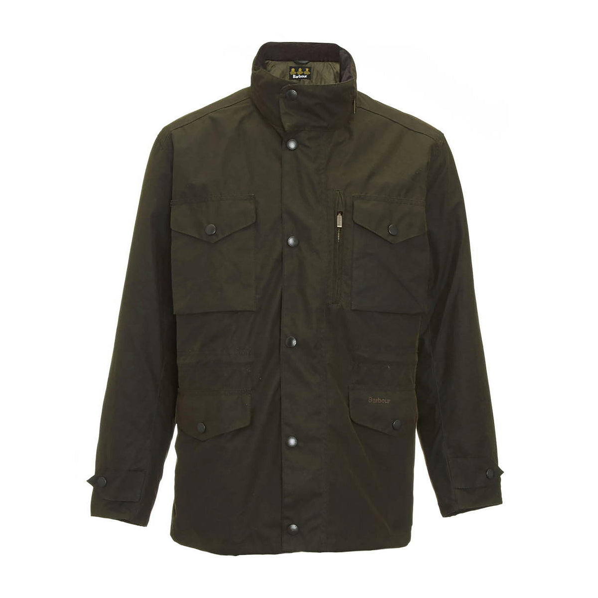 Mens Sapper Waxed Jacket Olive
