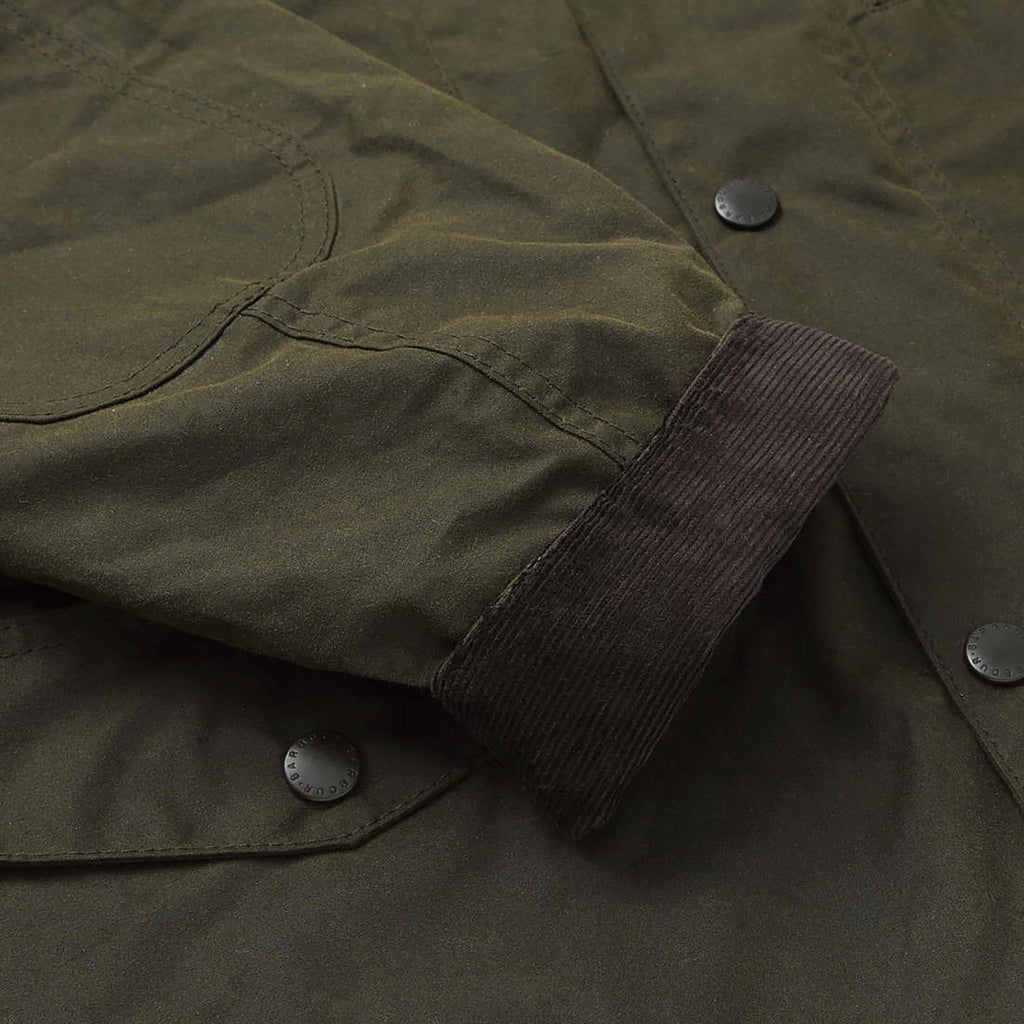 Mens Sapper Waxed Jacket Olive