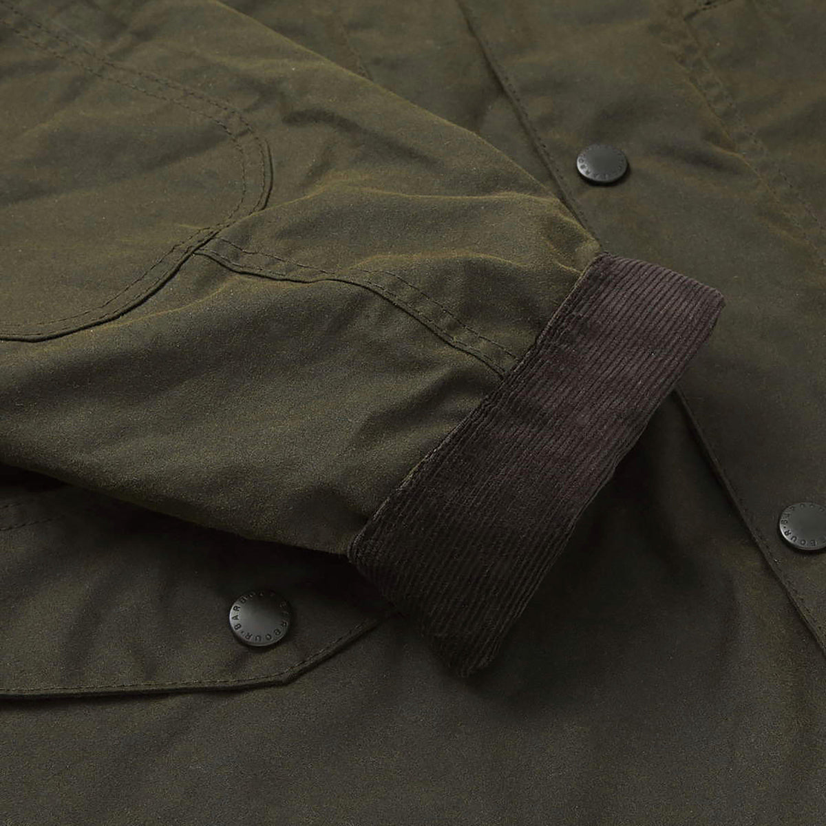 Mens Sapper Waxed Jacket Olive