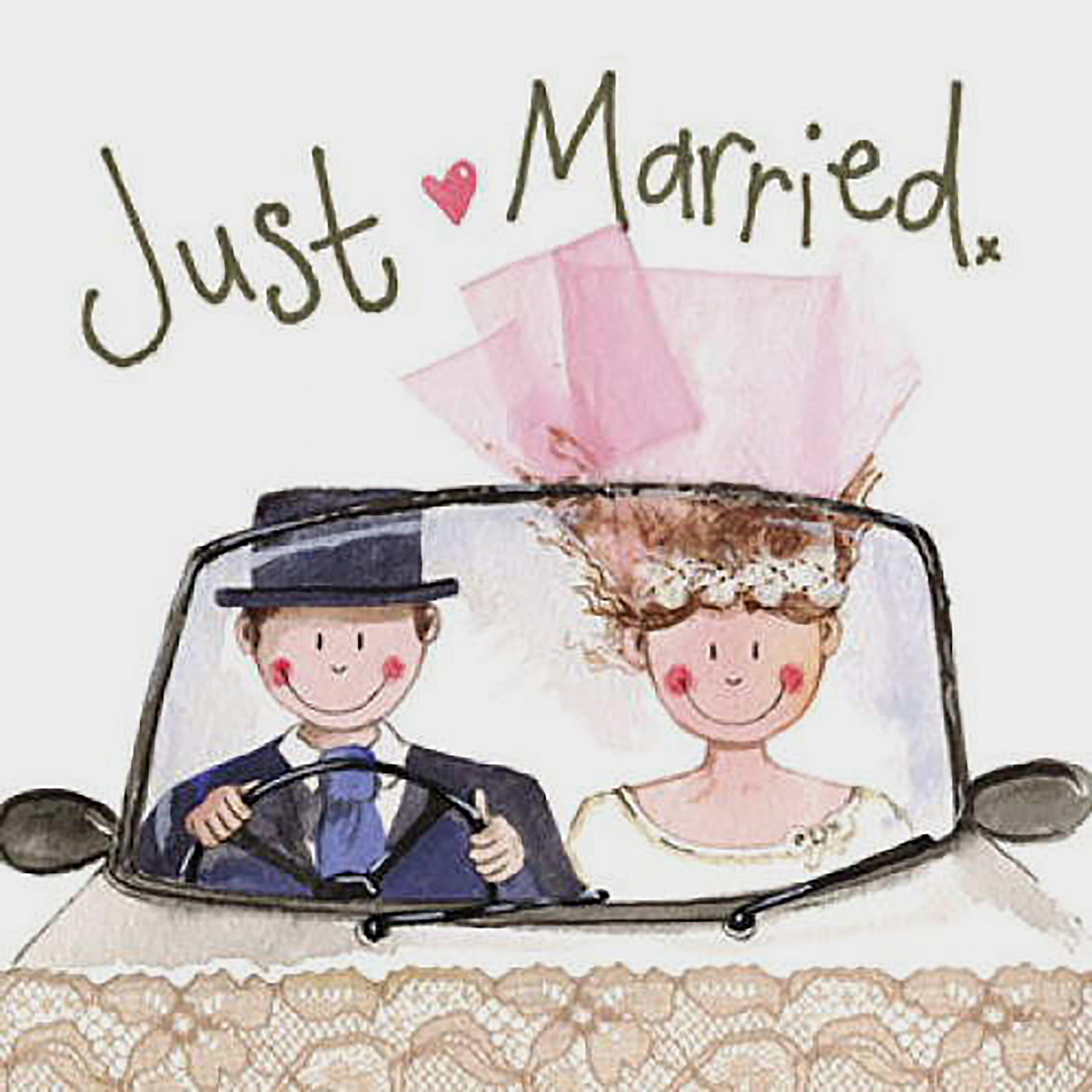 Sparkle Card Just Married