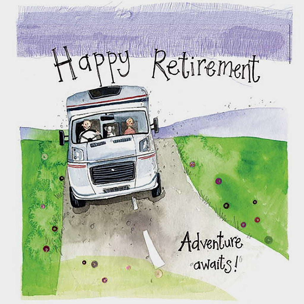 Sparkle Card Motorhome Retirement