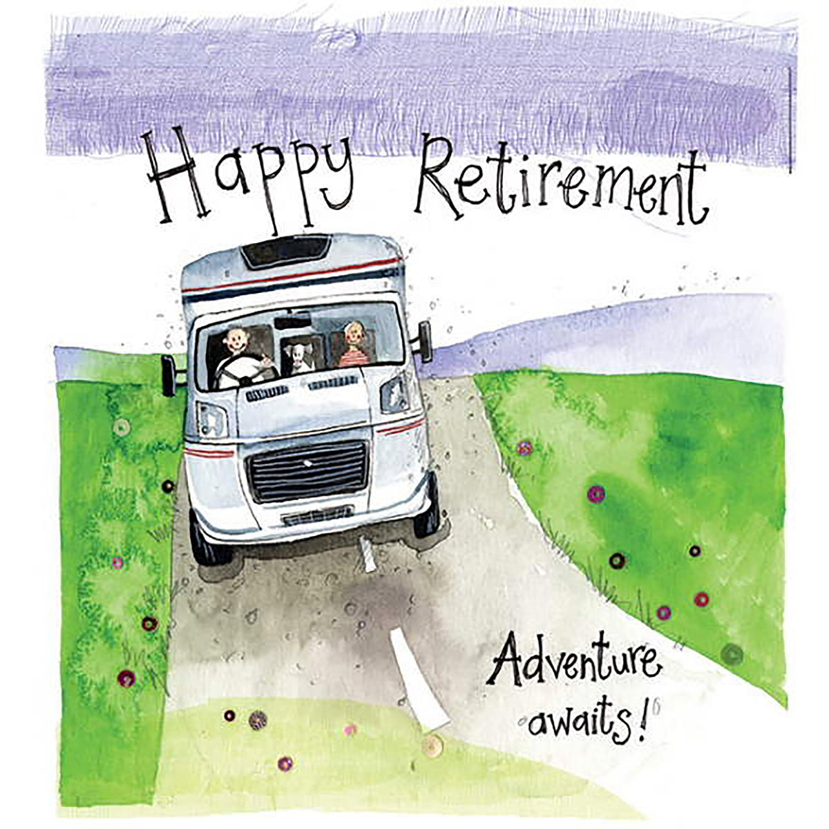 Sparkle Card Motorhome Retirement