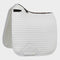 ProSport Suede Dressage Square Saddle Pad White