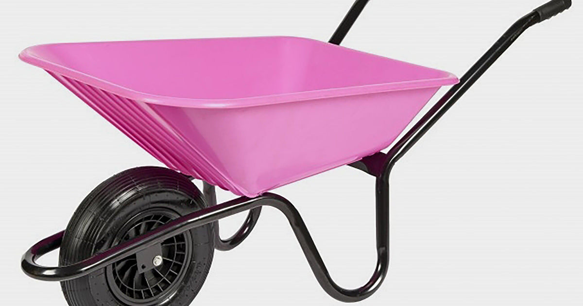 Stable Barrow Carrimore Stable Barrow 90 Litre Pink – Naylors