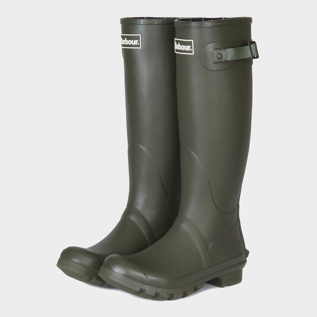 Womens Bede Wellington Boots Olive