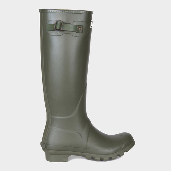 Womens Bede Wellington Boots Olive