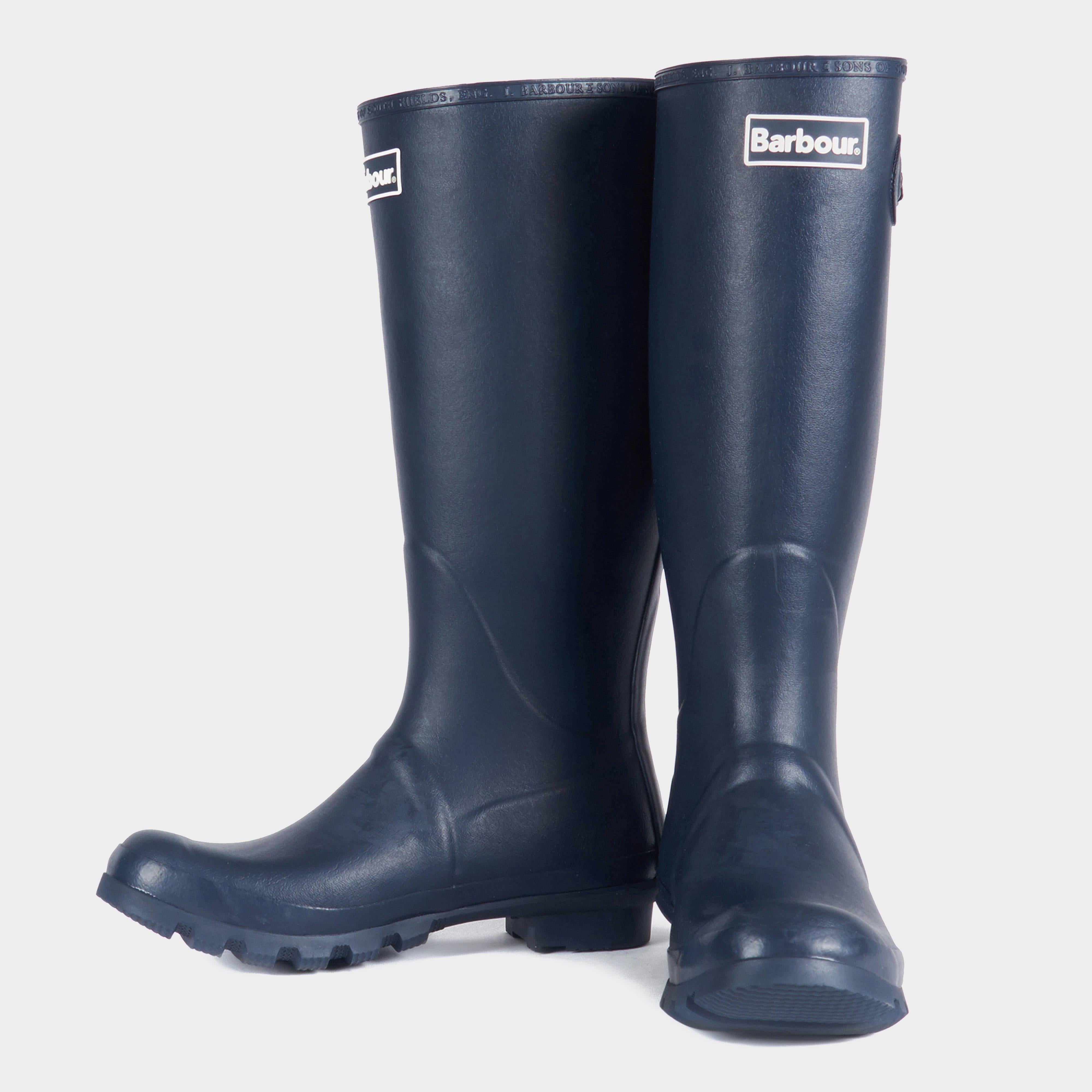 Mens Bede Wellington Boots Navy