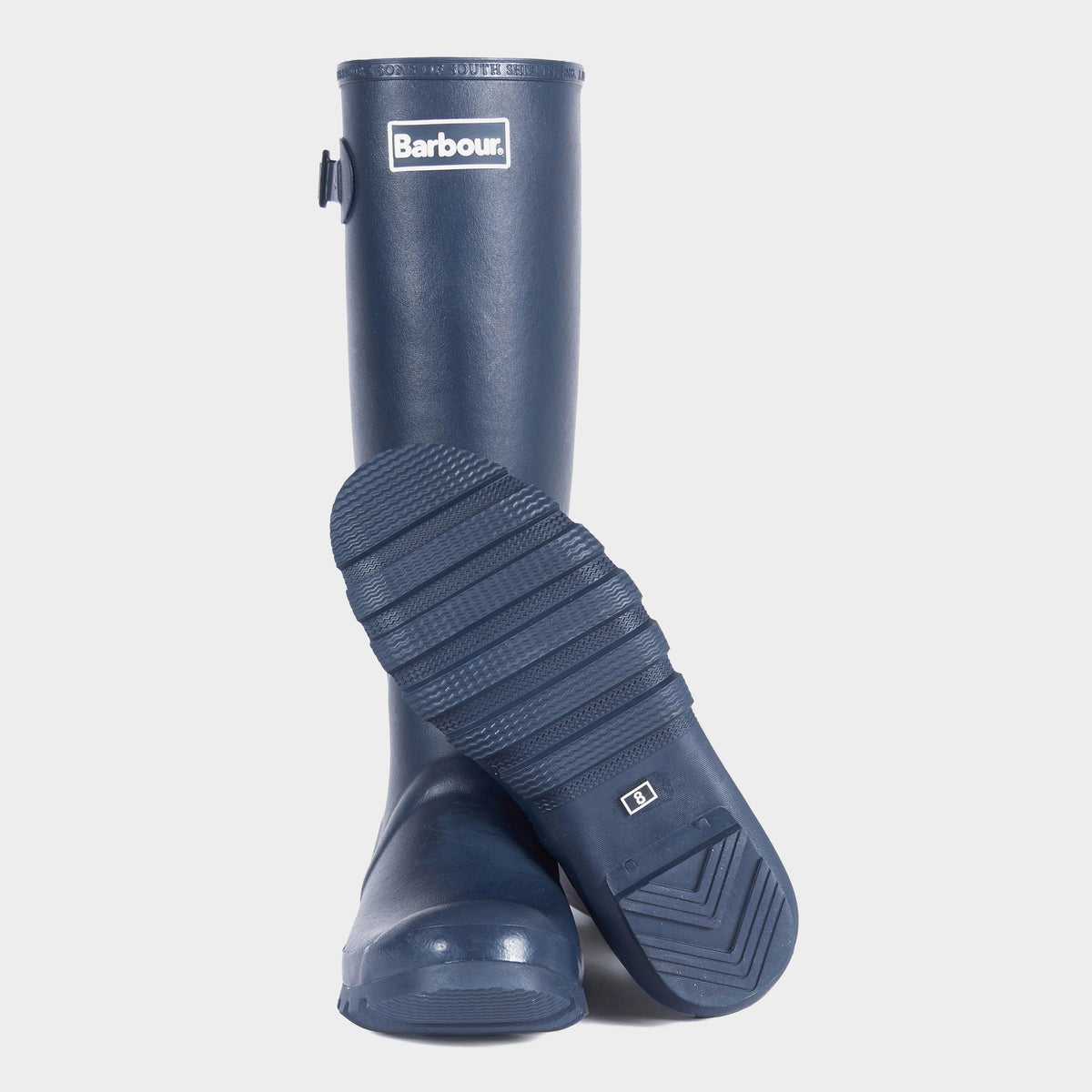 Mens Bede Wellington Boots Navy