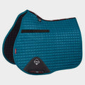 ProSport Suede GP/Jump Square Saddle Pad Peacock Green