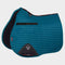 ProSport Suede GP/Jump Square Saddle Pad Peacock Green