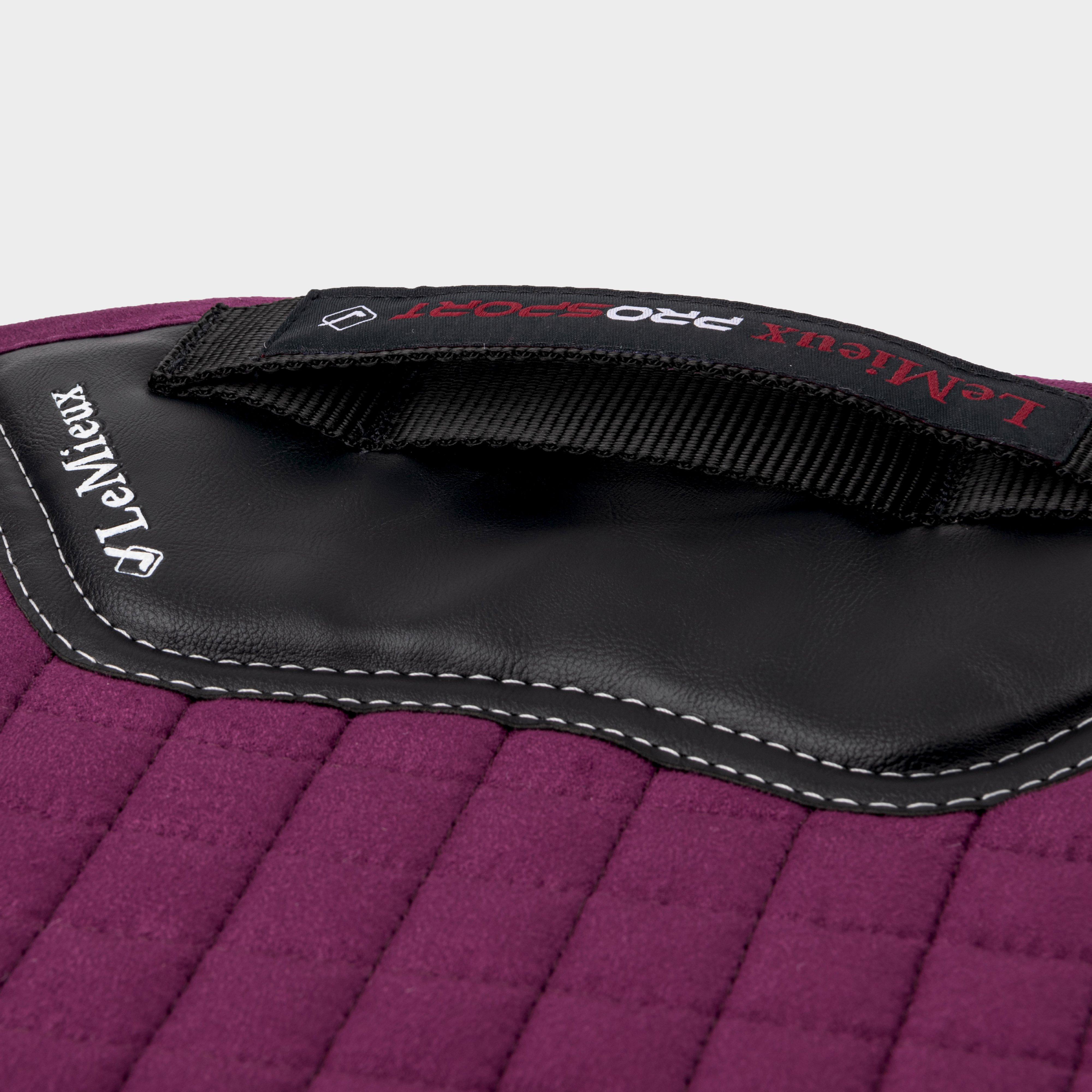 ProSport Suede GP Square Saddle Pad Plum