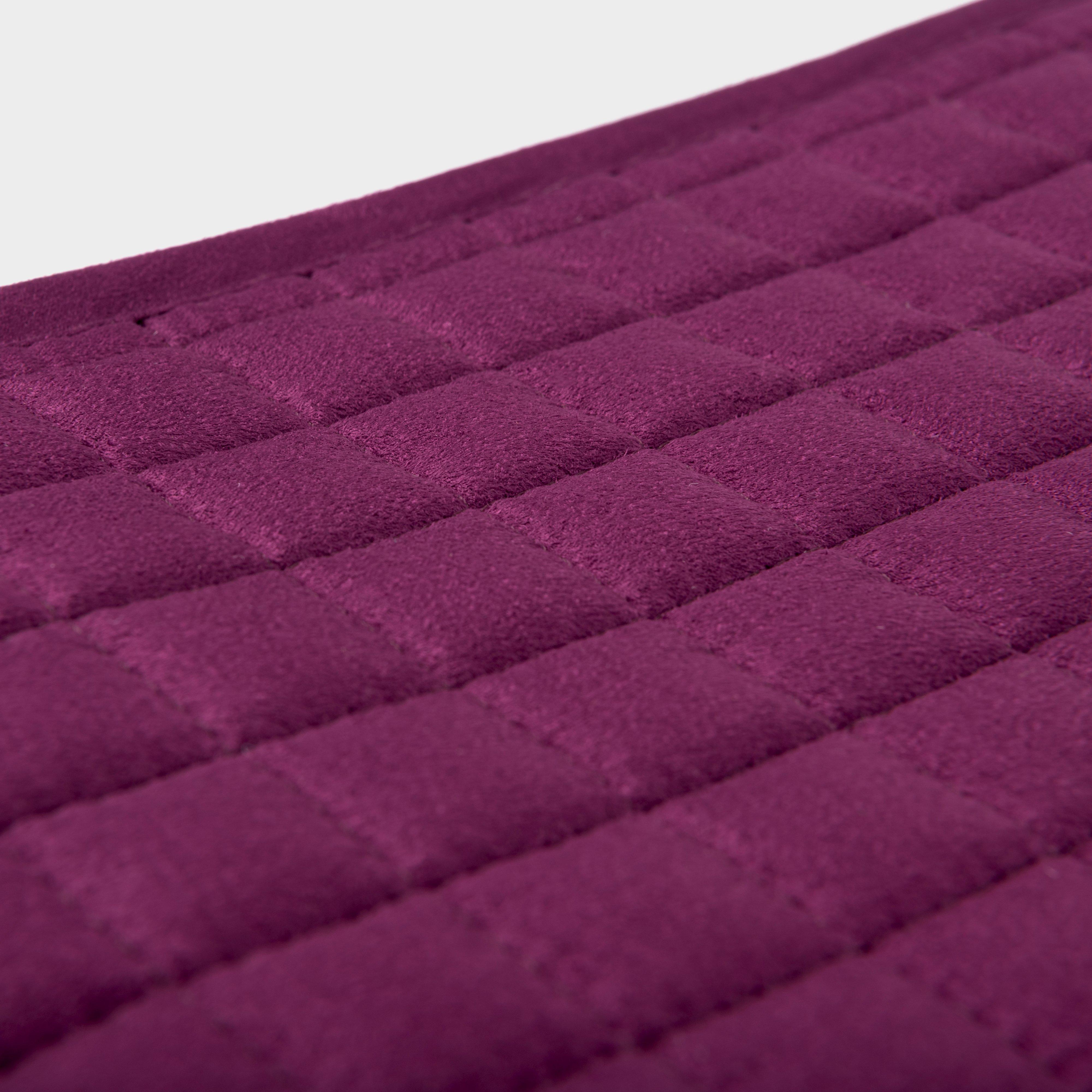 ProSport Suede GP Square Saddle Pad Plum