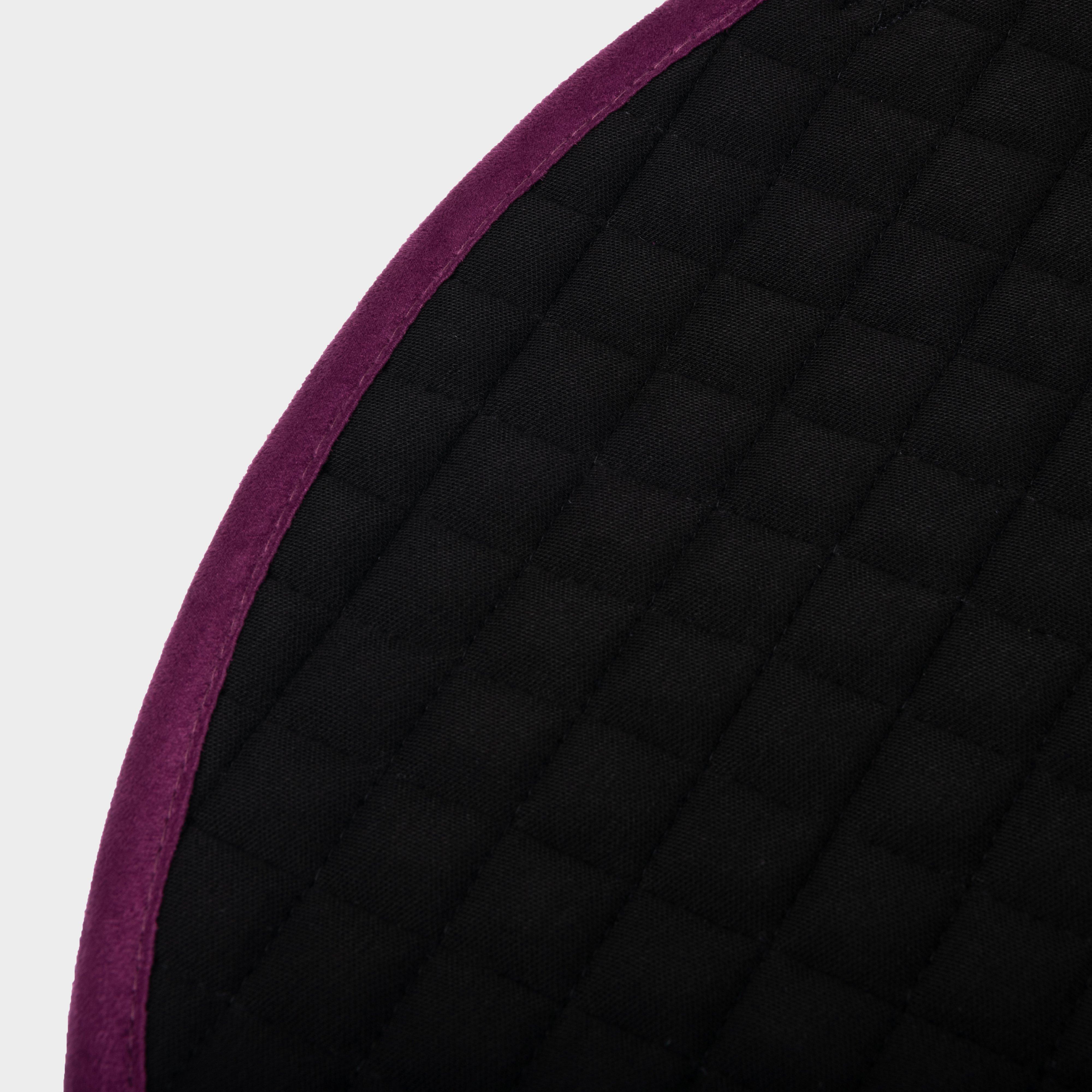 ProSport Suede GP Square Saddle Pad Plum