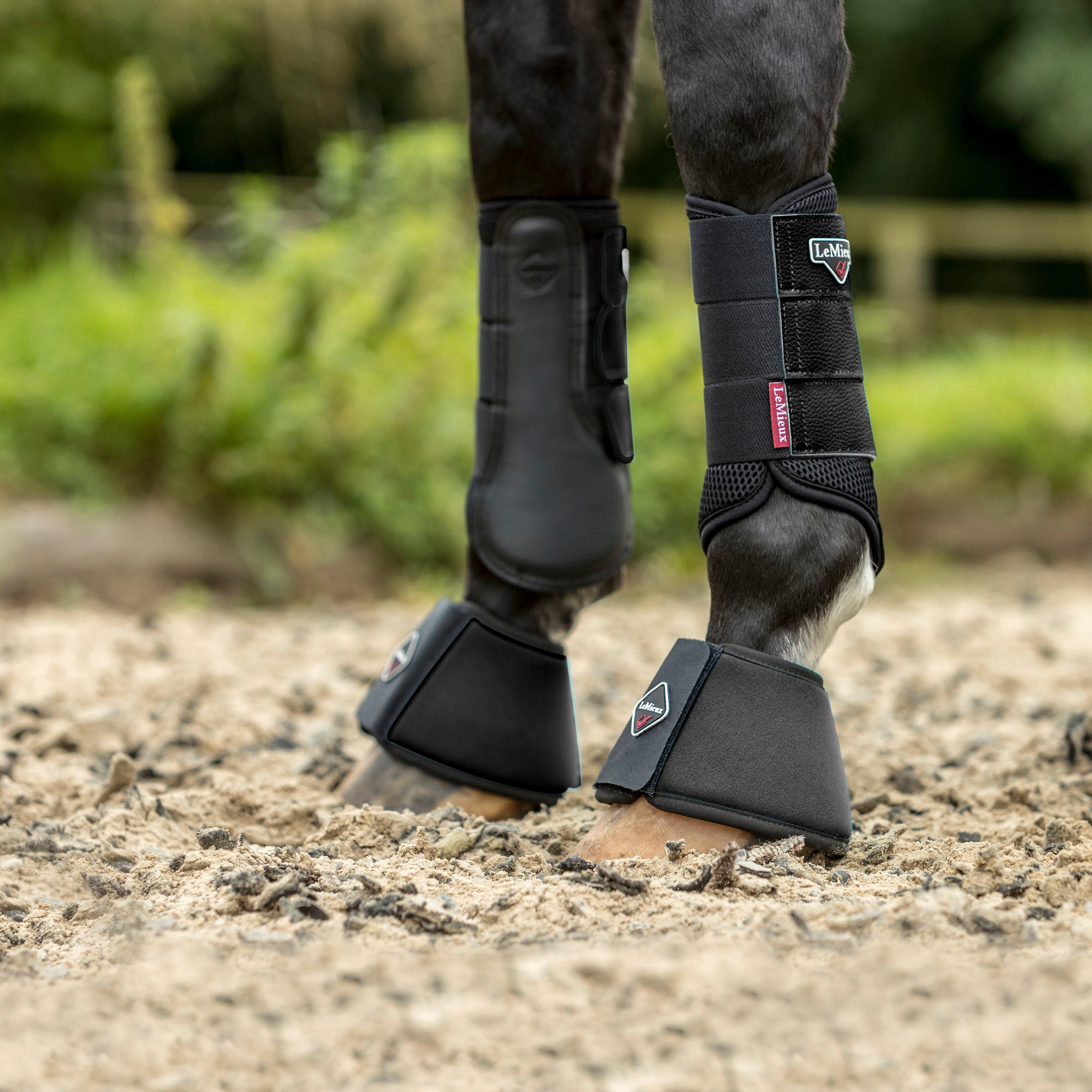 Soft Shell Over Reach Boots Black