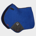 ProSport Suede Close Contact Square Saddle Pad Benetton Blue
