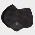ProSport Suede Close Contact Square Saddle Pad Black