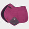 ProSport Suede Close Contact Square Saddle Pad Plum