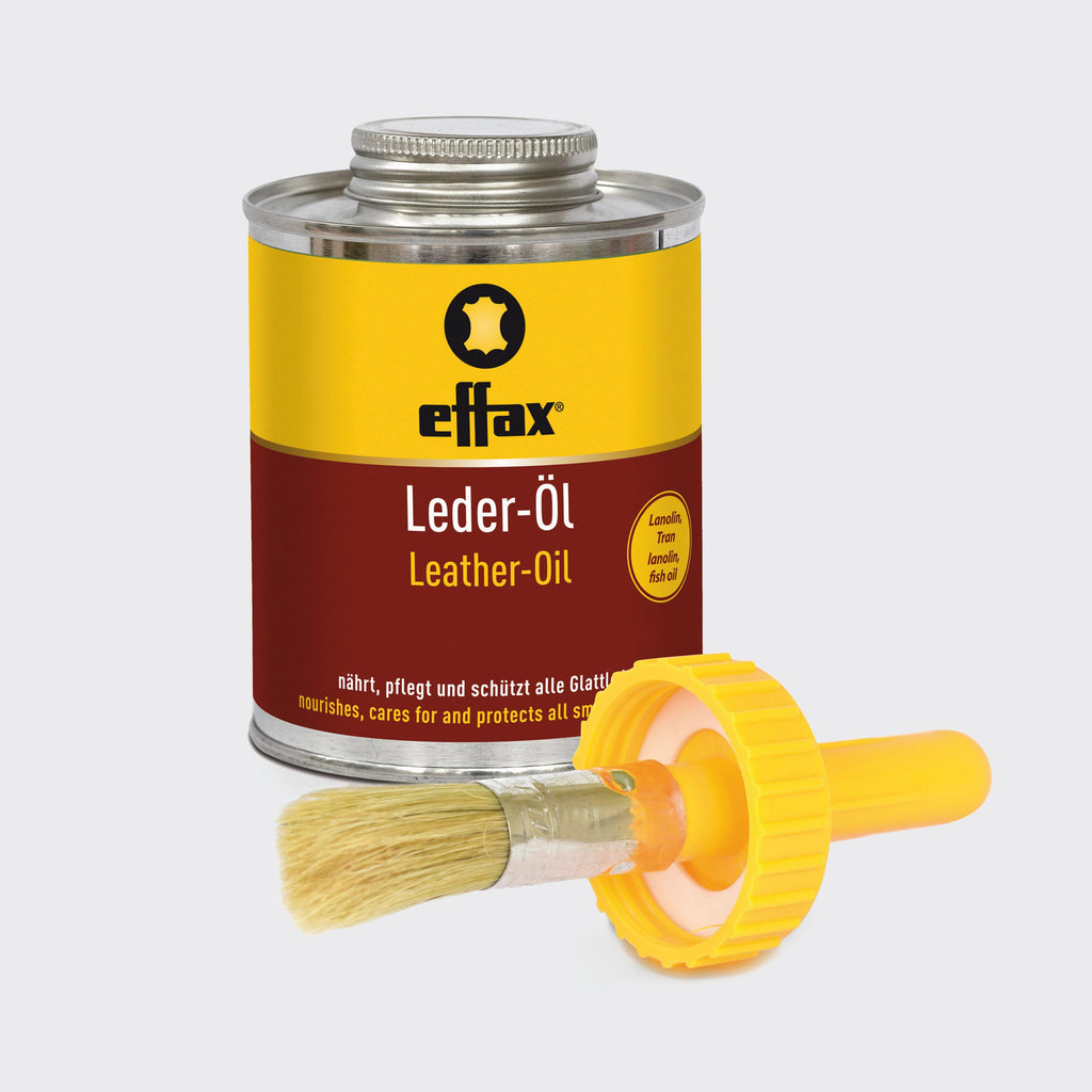 Effax Leather Oil and Brush 475ml