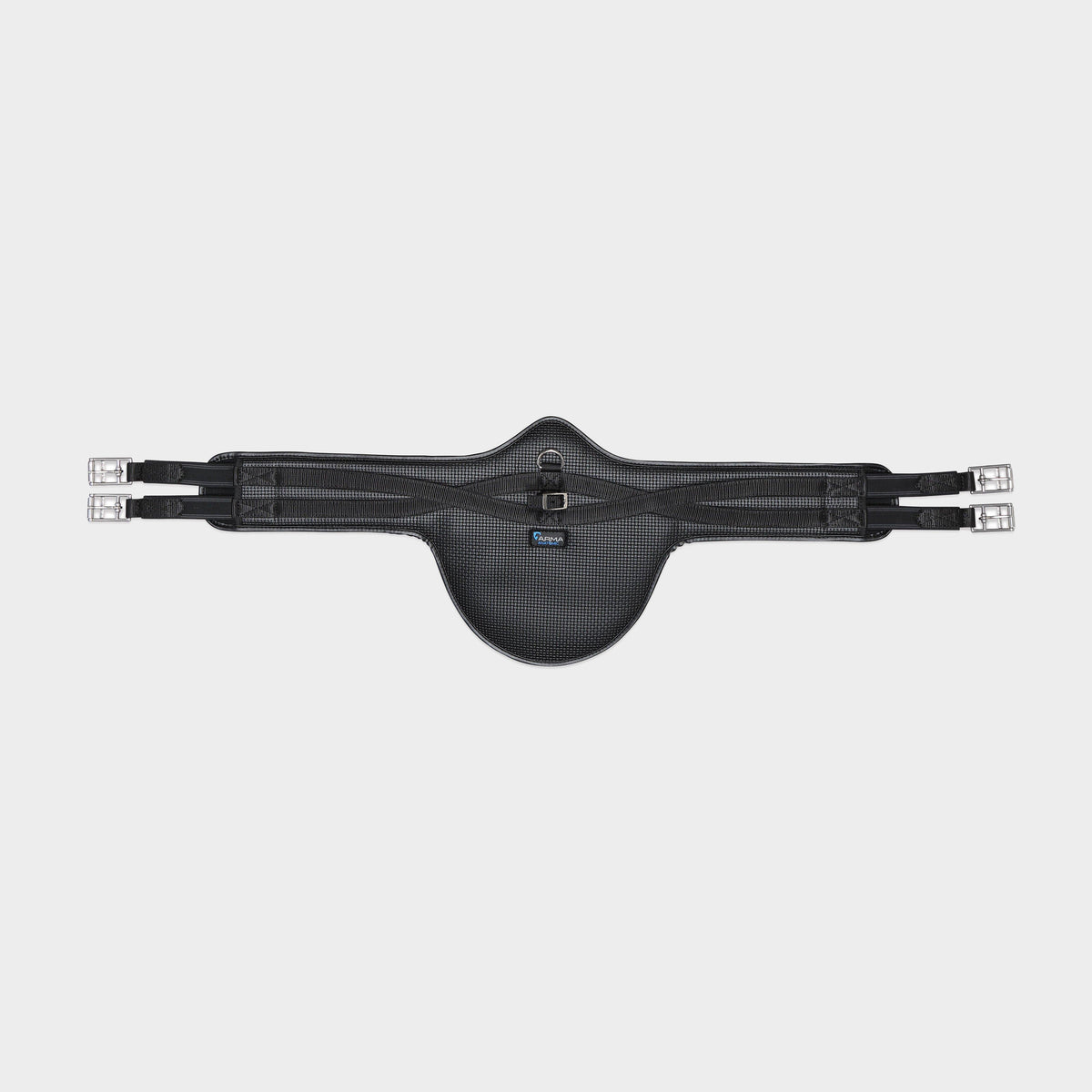 Anti-Chafe Stud Guard Girth Long Black