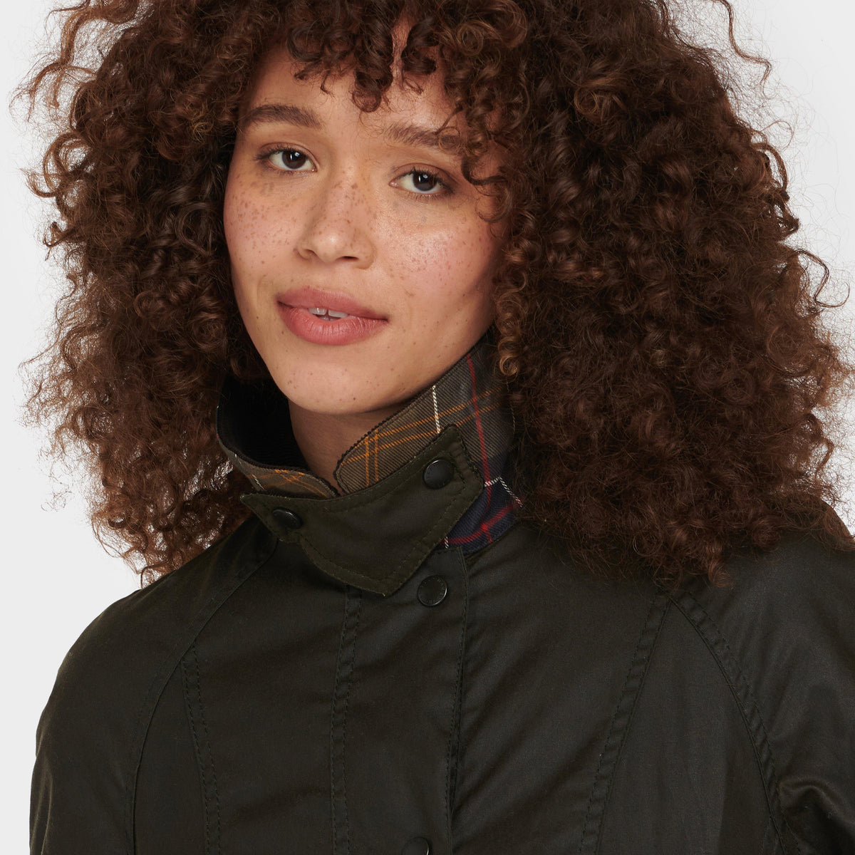 Womens Classic Beadnell® Wax Jacket Olive