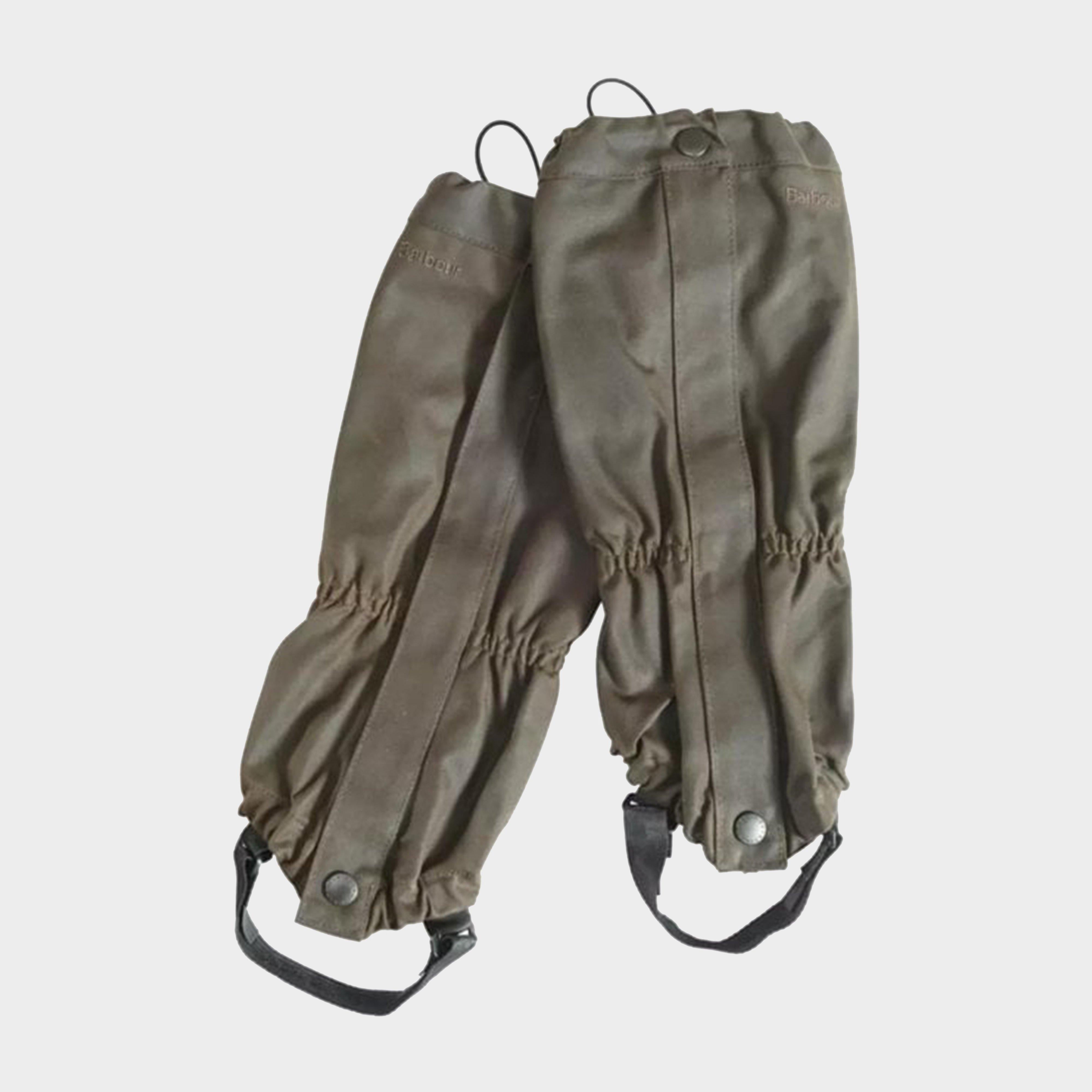 Wax Cotton Gaiters Olive