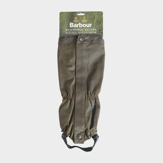 Wax Cotton Gaiters Olive