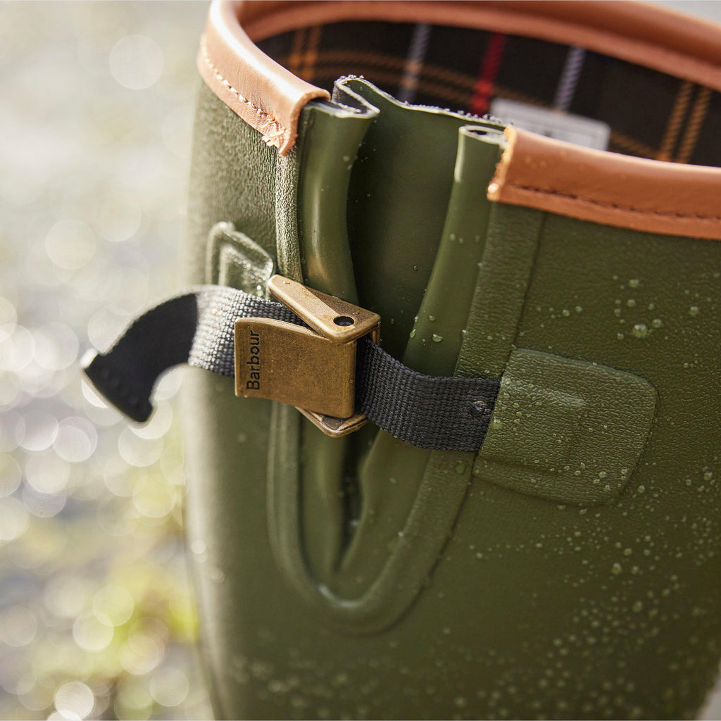 Mens New Tempest Wellington Boots Olive