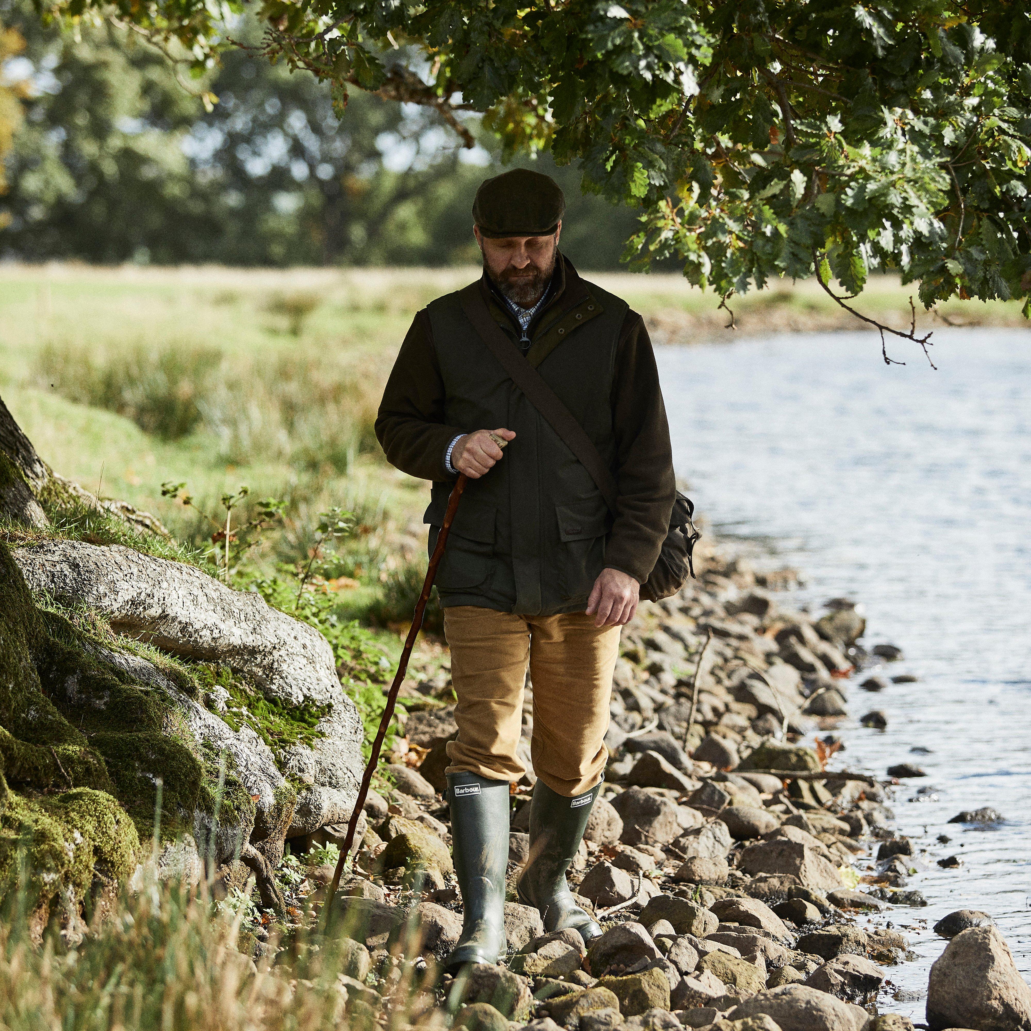 Mens New Tempest Wellington Boots Olive