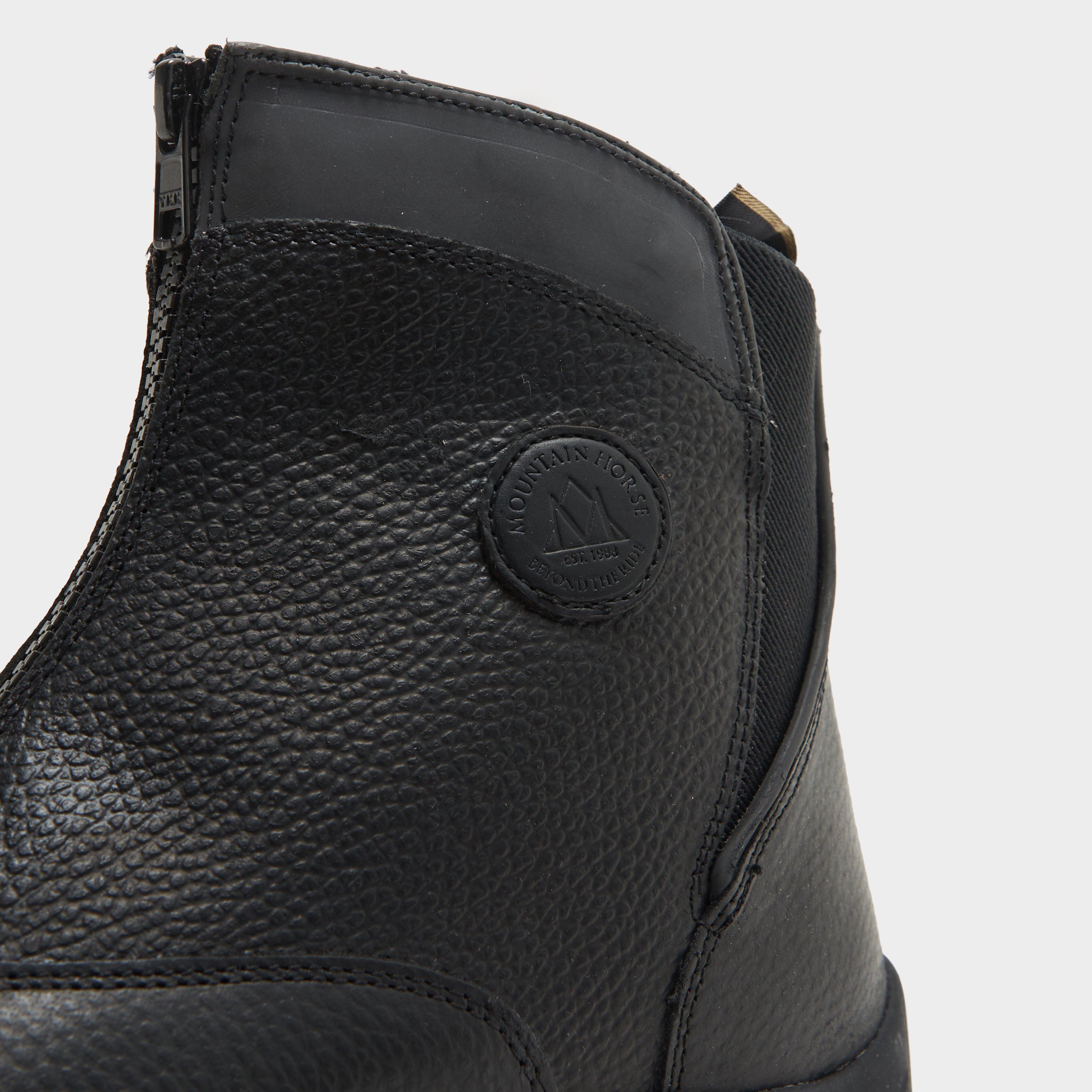 Mens Active Winter Paddock Boots Black